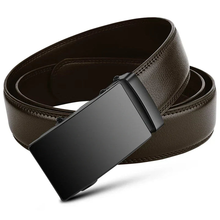 Automatic Buckle PU Leather Belt