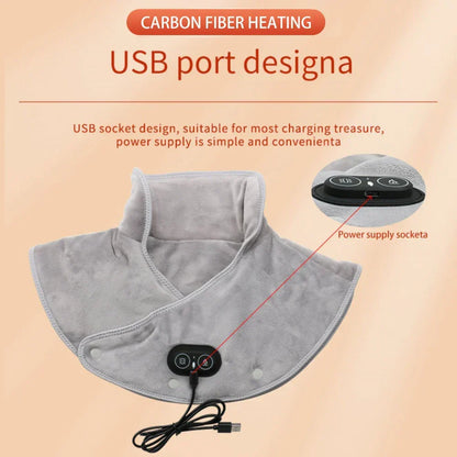 Skanto | Skanto Neck and Shoulder Massager USB Heating Pad with Vibration