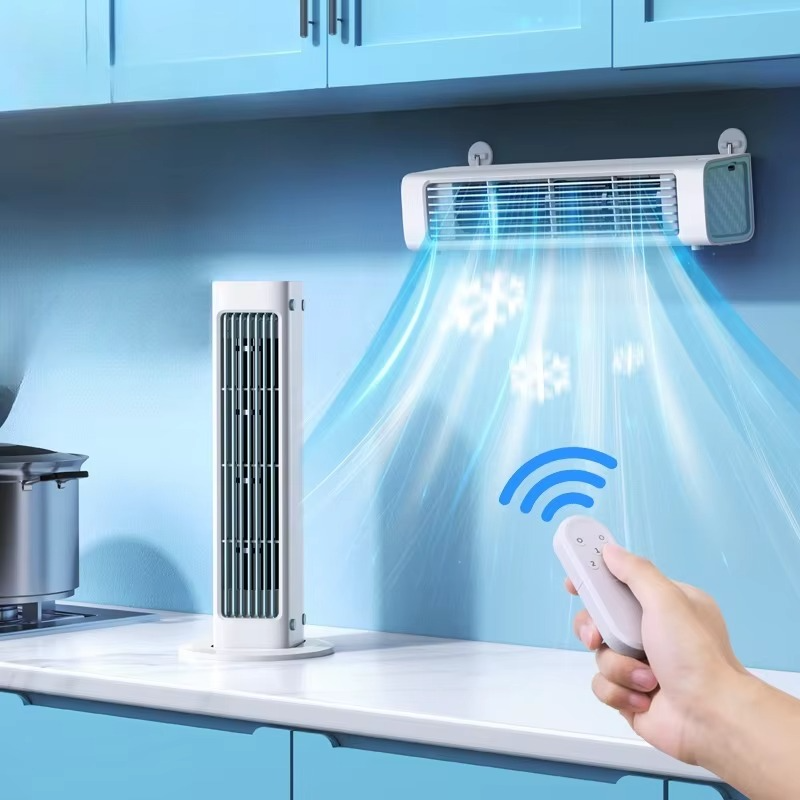 Kalsten | Ultra-Quiet Wall-Mounted Bladeless Fan - Powerful & Compact Air Cooler for Home and Office