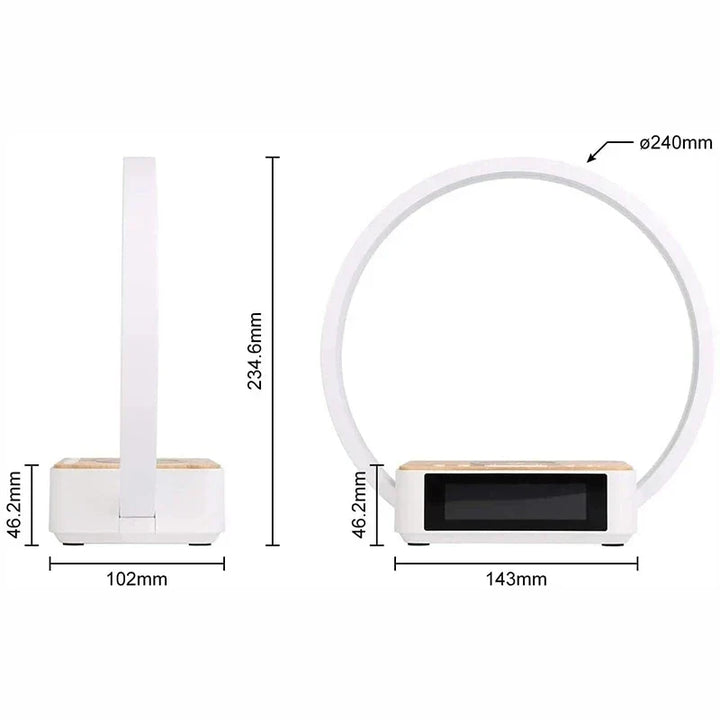 Night Circle Wireless Charger Interactive Lamp | Kalsten