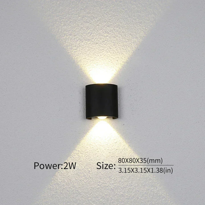 Modern lighting, indoor or outdoor: The versatile LED wall lamp | Kalsten