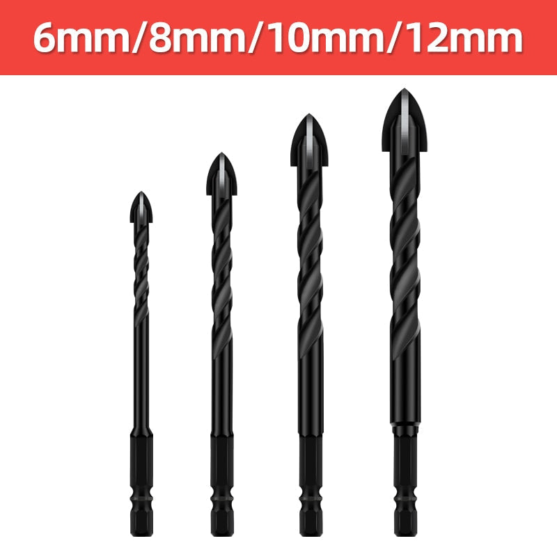 Heavy-Duty Mega Ultimate Cross Hex Drill Bit Set | Kalsten