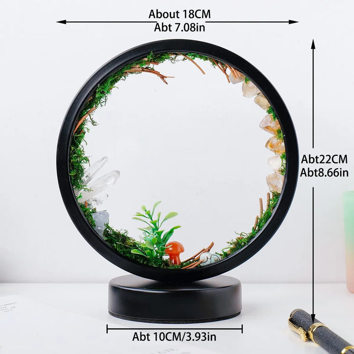 Natural Quartz Forest Lamp | Kalsten