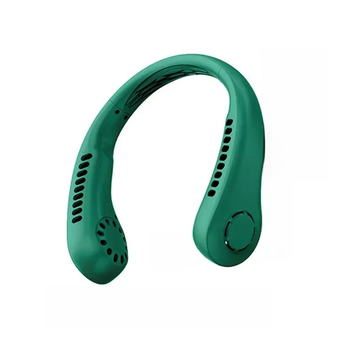Portable Mini Neck Hanging Fan – Wearable USB Air-Cooled Fan for Summer, Outdoor Sports, Running, Travel, No Blades Design | Kalsten