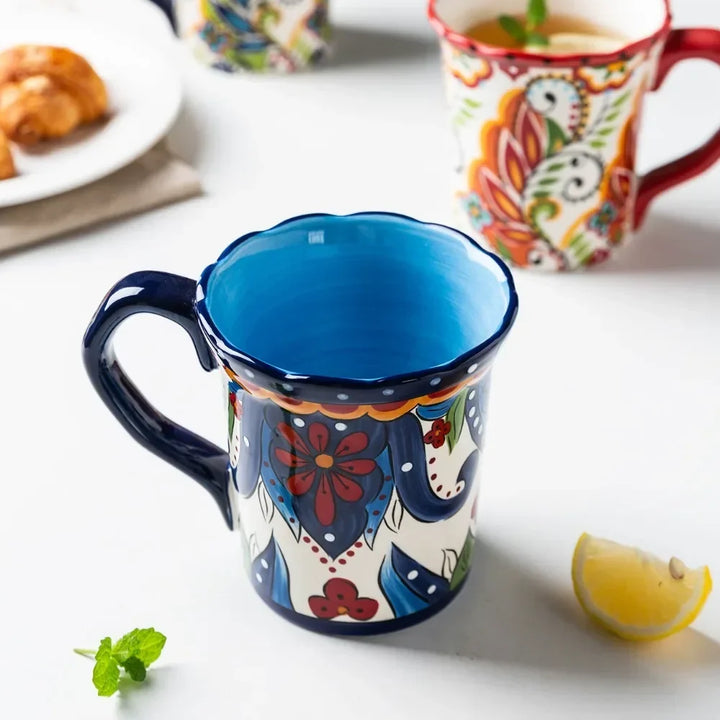 Bohemian Blossoms Coffee Mug | Kalsten