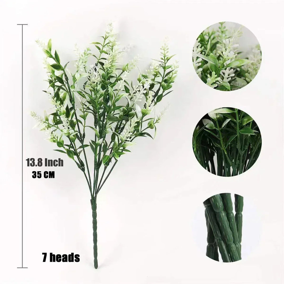 Kalsten | Floraven Lavender Bouquet | Artificial & Carefree | 5 Stems | For Indoor & Outdoor