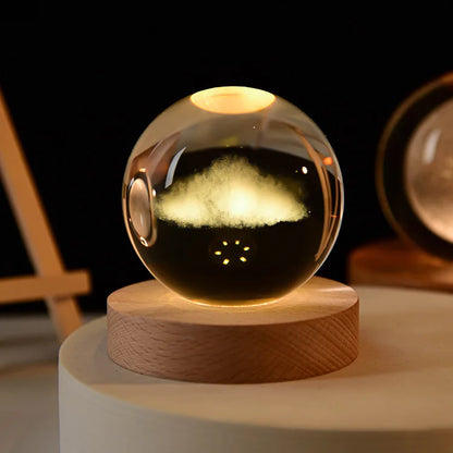 Skanto | Glowing 3D Crystal Night Light – Unique Gifts for All Occasions