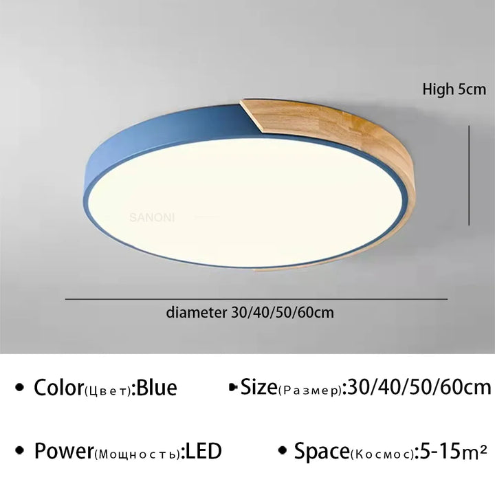 Modern LED Ceiling Light Macaron Chandelier | Kalsten