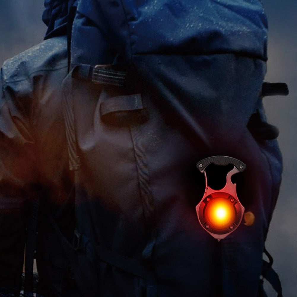 7in1 Pocket Lamp Survival Camping Keychain | Kalsten