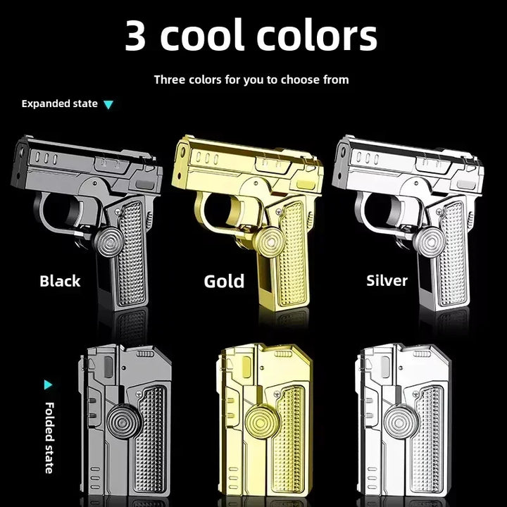 Foldable Dual-Form Gun-Shaped Windproof Lighter | Kalsten