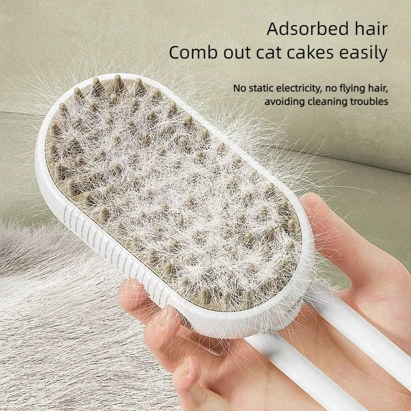 PawGroom Pro 3-in-1 Steam Brush for Pets Kalsten