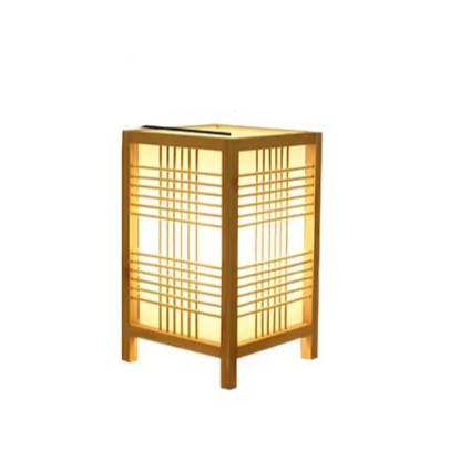 Zen-Inspired Bamboo Table Lamp for Bedroom and Living Room | Kalsten