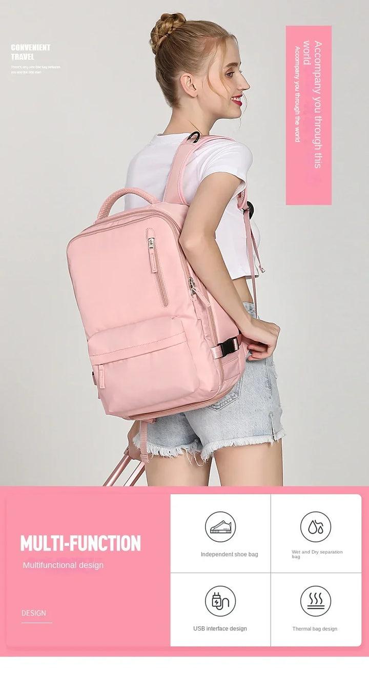 Kalsten | Travel Carry-On Backpack with Shoe Compartment