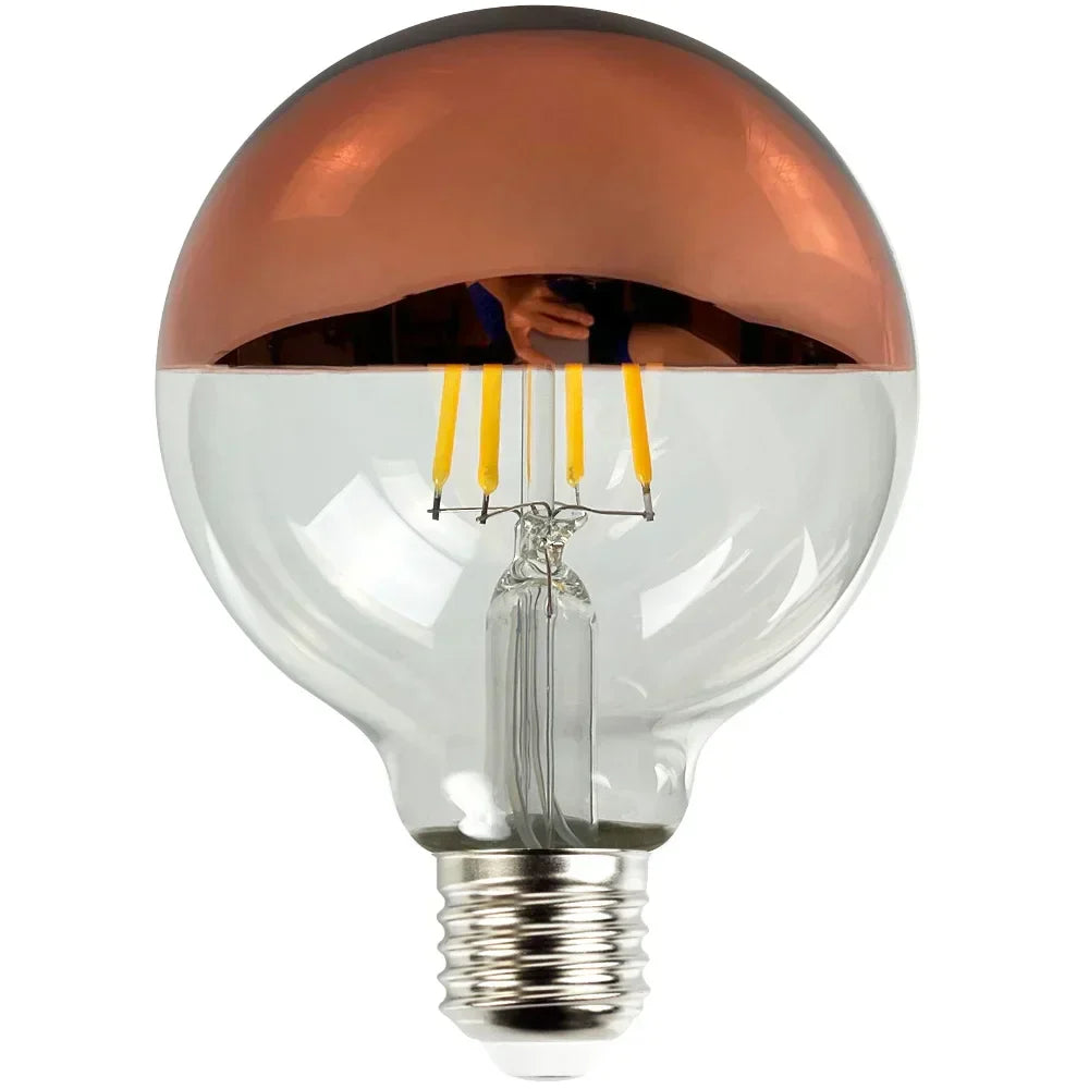 Vintage LED Bulb – Retro Table Lamp with Wooden Base | Kalsten