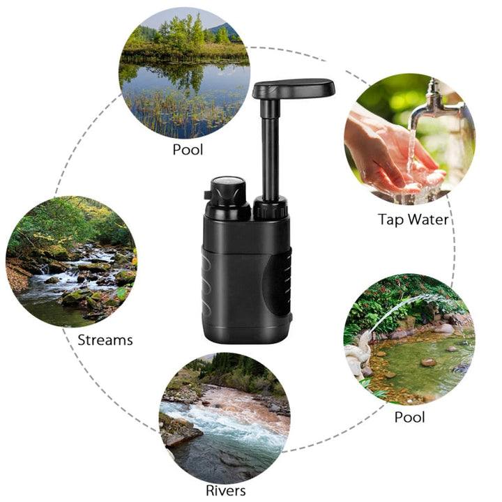 Outdoor Water Filter Camping Survival Tool | Kalsten