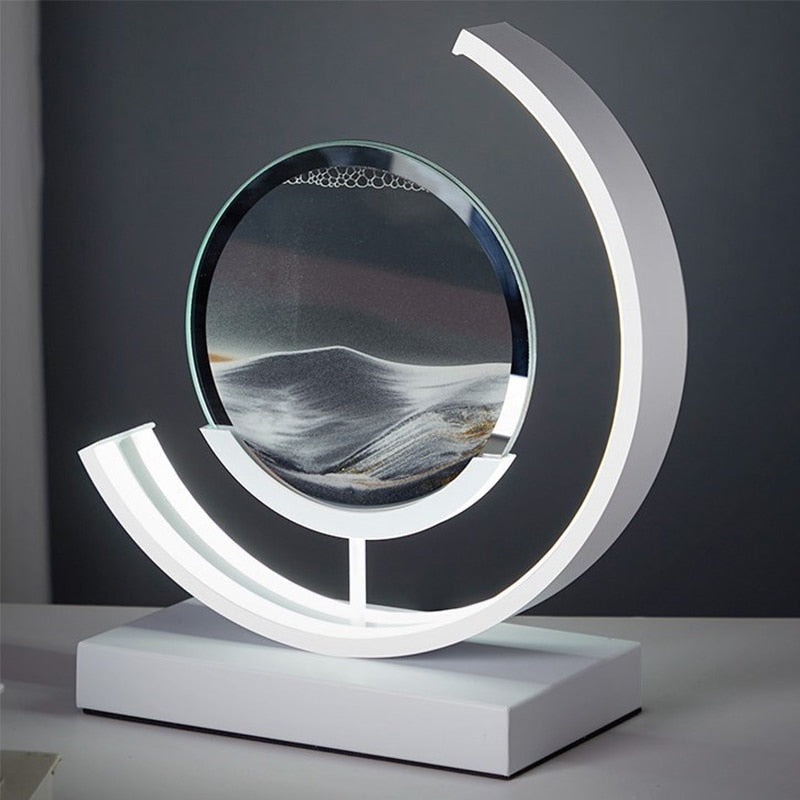 Sand Table Lamp | Calming Sandscape Design | Perfect for Home Decor & Relaxation Spaces | Kalsten