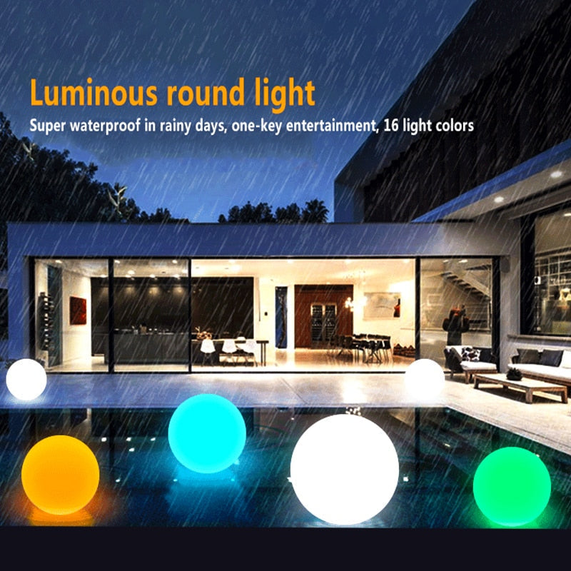 Shiny Moon Solar LED Waterproof Garden Ball Light | Kalsten