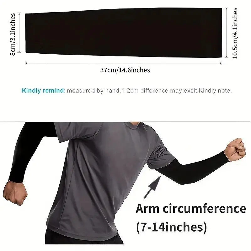 Sun Protection Ice Cooling Silk Arm Covers | Kalsten