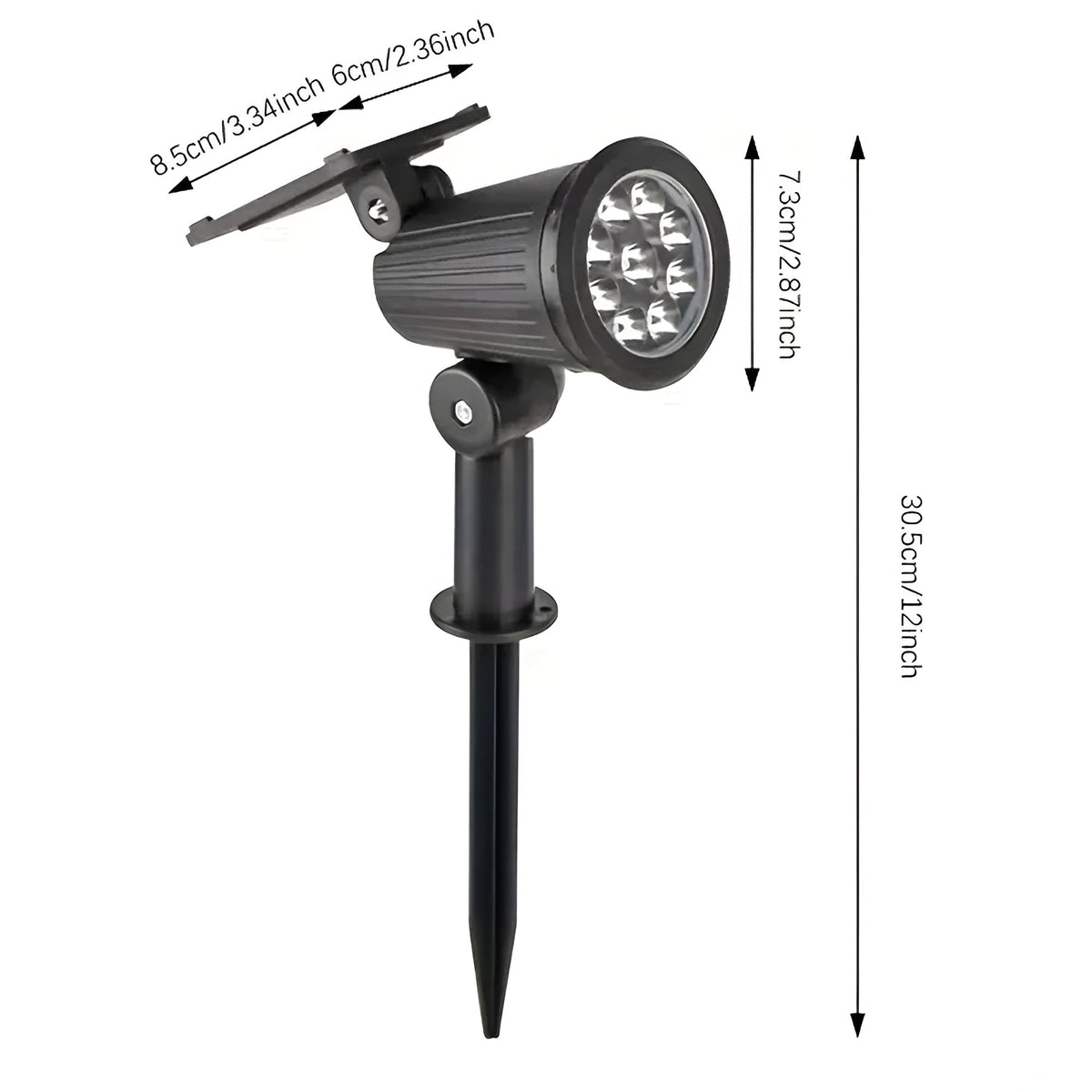 Solar Garden Light – Weatherproof & Energy-saving | LED Outdoor Lighting for Garden & Terrace | Karnz