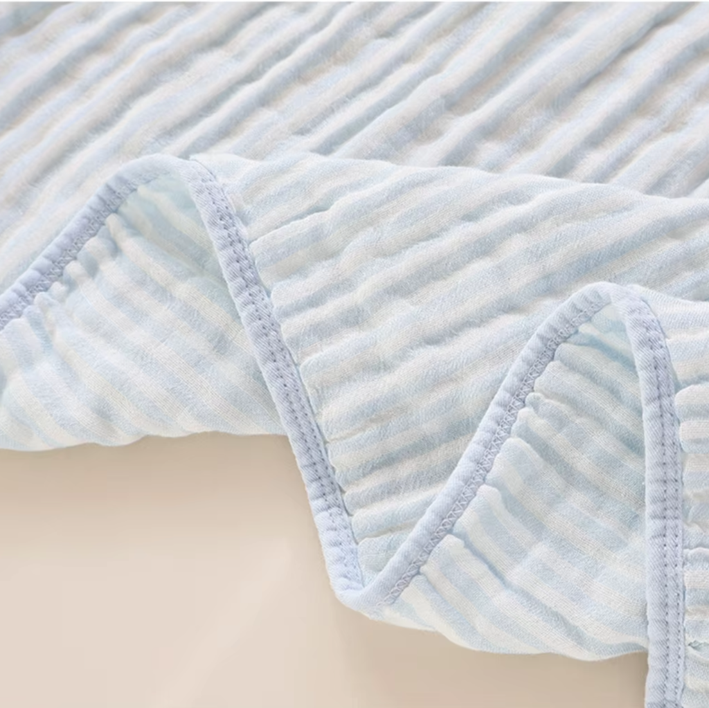Kalsten | Premium 6-Layer Muslin Cotton & Bamboo Blend Baby Swaddle Blanket