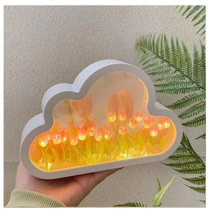 Tulip Atmosphere Infinite Flowers Night Light | Kalsten