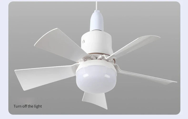 30W E27 Ceiling Fan Light with Remote - LED Dimming Function, Intelligent Silent Fan for Bedroom & Living Room | Kalsten