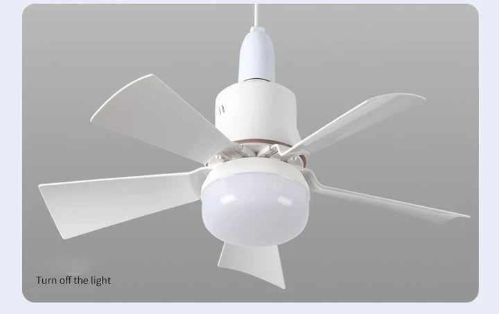 30W E27 Ceiling Fan Light with Remote - LED Dimming Function, Intelligent Silent Fan for Bedroom & Living Room | Kalsten