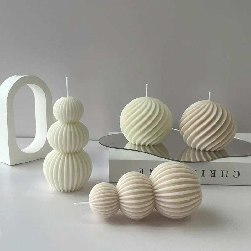 Kalsten | Creative Geometric Scented Candle Golf Ball Design Decoration