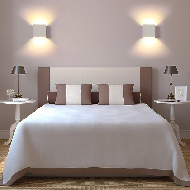 LED Wall Sconces 2-Pack 6W Modern Indoor Wall Lamp - Stylish Lighting Solution for Every Space | Kalsten