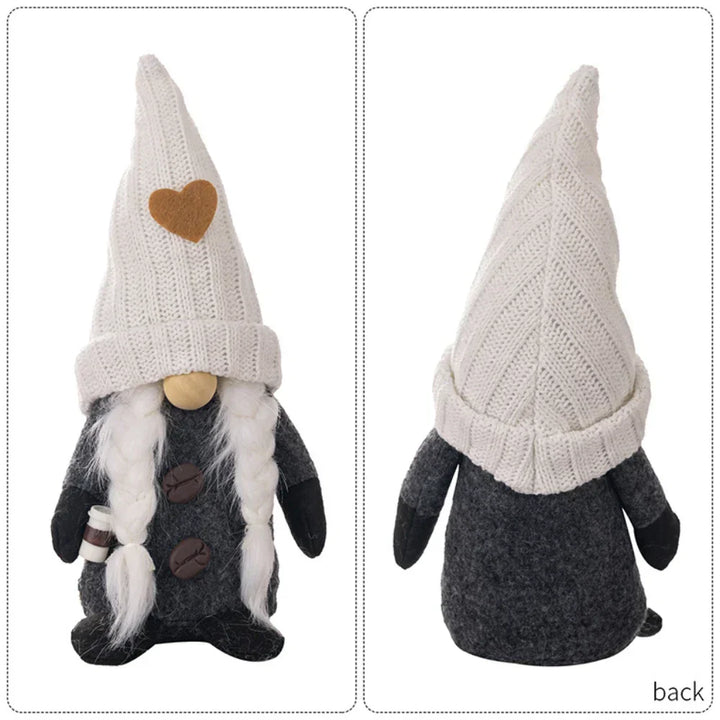 Scandinavian Coffee Gnome Dolls – Atmospheric Decoration Kalsten