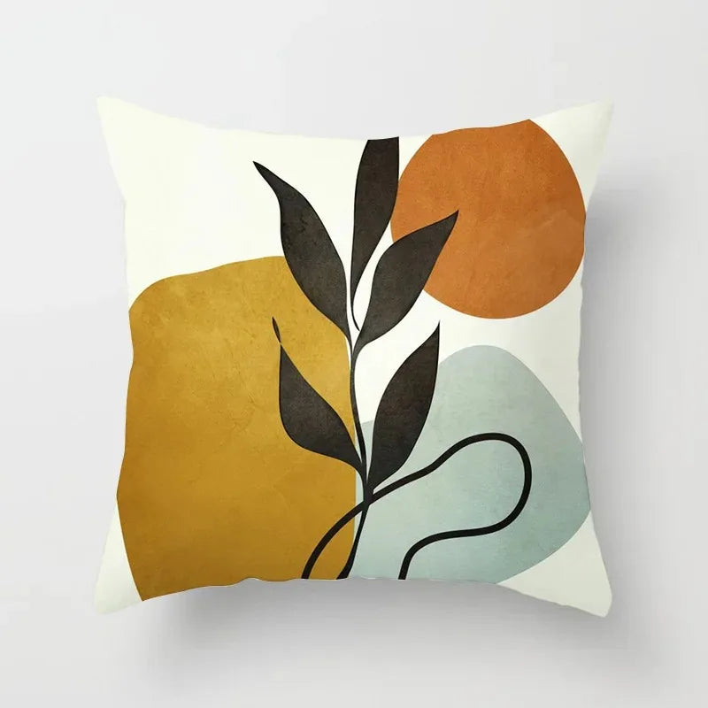VelvetHaven Cushion Cover - Stylish Botanical Cushion Cover for Fresh Interior Makeover Kalsten