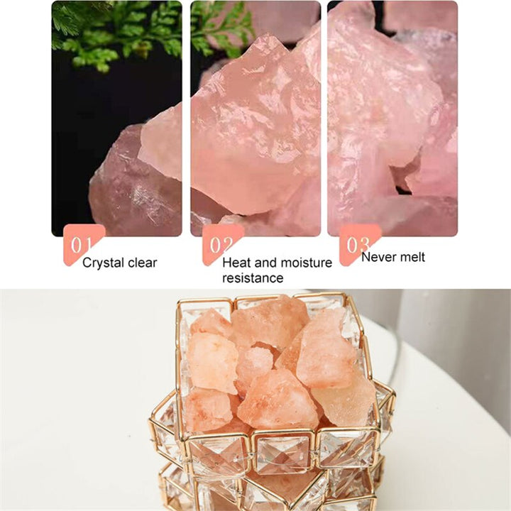 Crystal Room Mood Ambient Geo Shimmer Cube Light | Kalsten