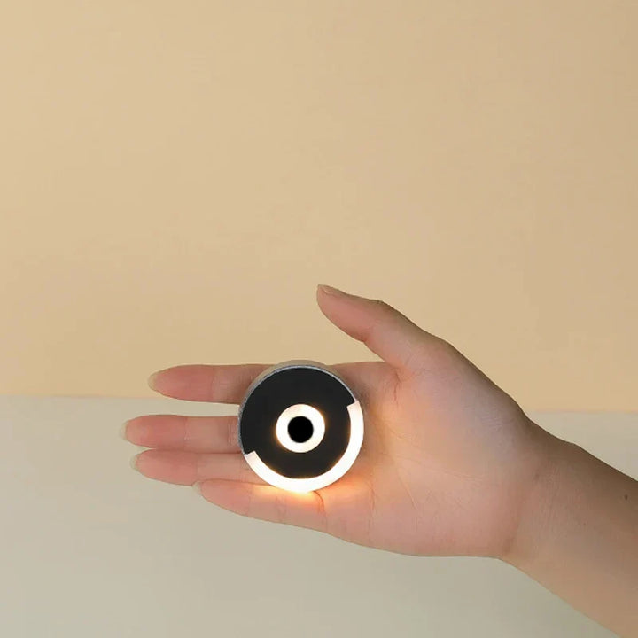Compact Circular Touch LED Portable Night Lamp | Kalsten