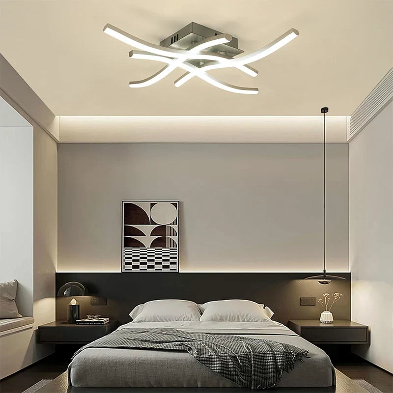 Modern LED Ceiling Lamp for Living Room, Dining Room, Bedroom, and Balcony | Kalsten