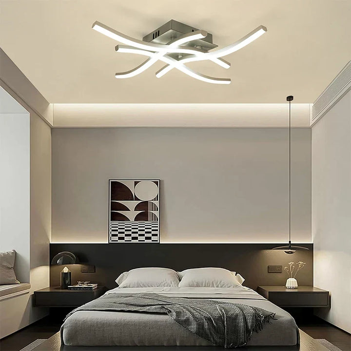 Modern LED Ceiling Lamp for Living Room, Dining Room, Bedroom, and Balcony | Kalsten