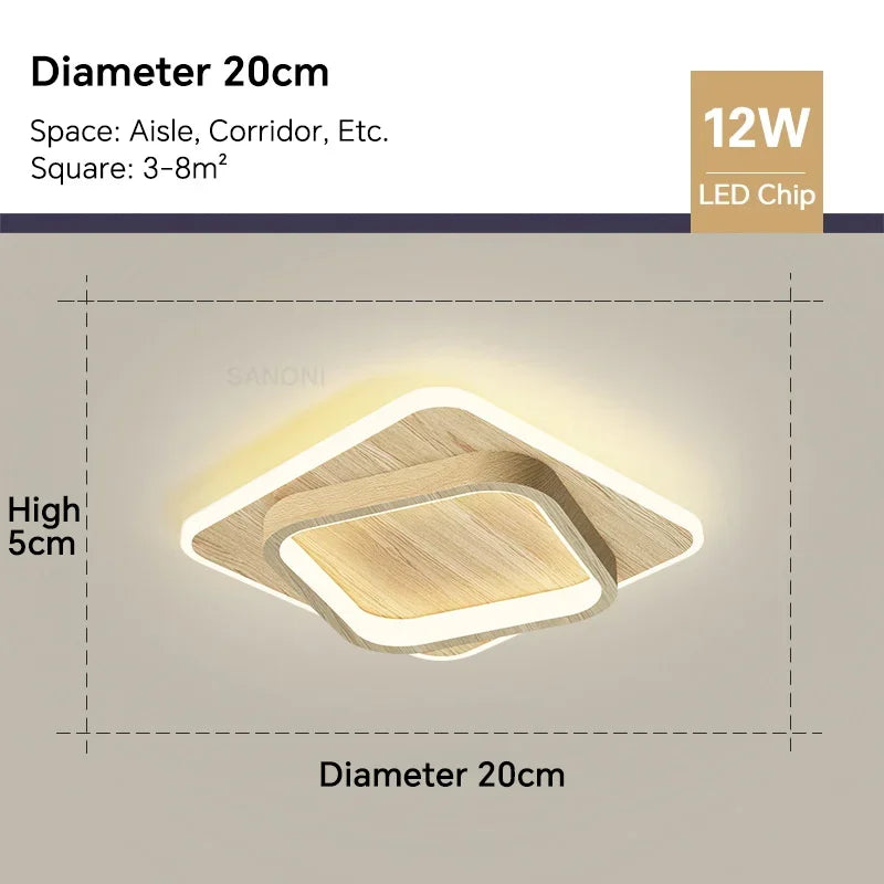 Modern LED Aisle Ceiling Light Chandelier | Kalsten