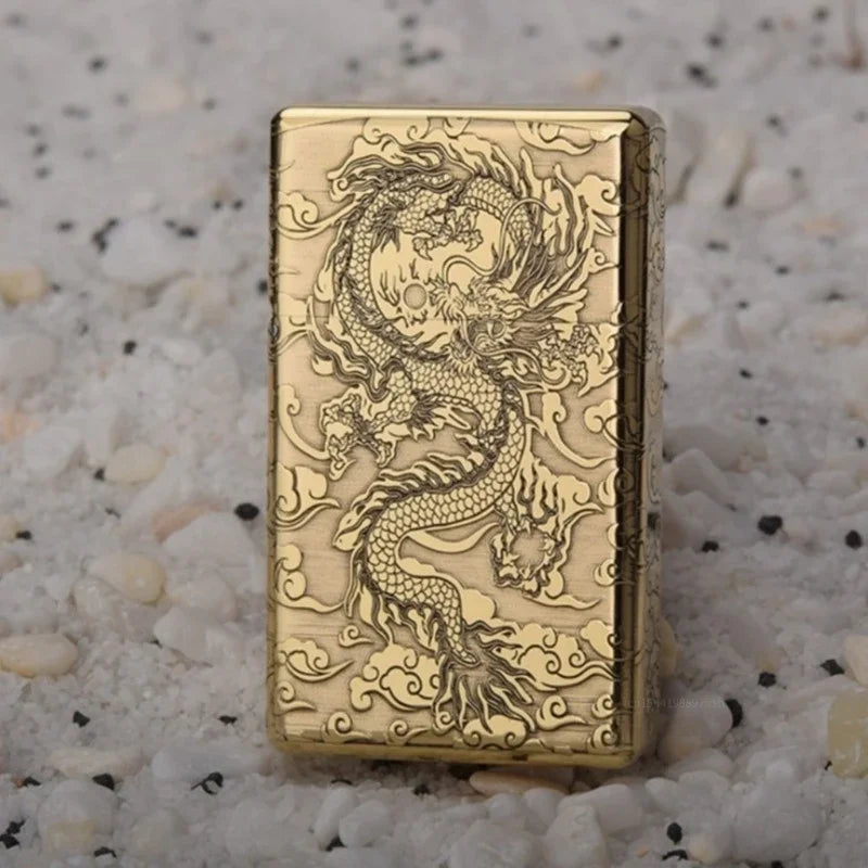 Timeless Heavy-Duty Flip-Open Flame Lighter | Kalsten