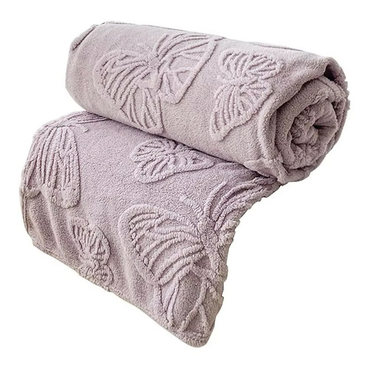 Double Sided Cooling Blanket with Breathable Cold Effect and 3D Butterfly Jacquard Design | Kalsten