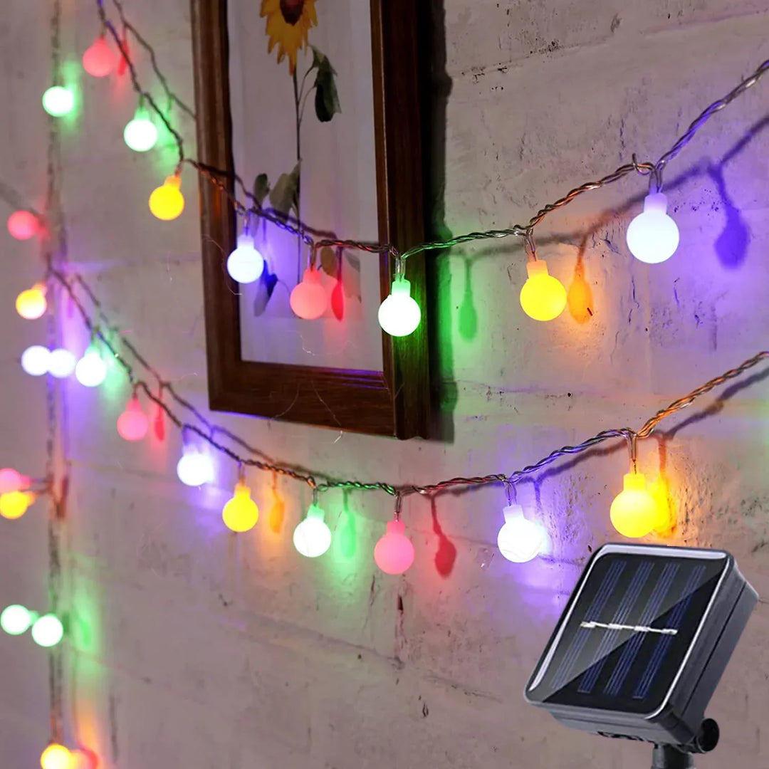 Solar-Powered Party Lights - SolarGlow | Kalsten
