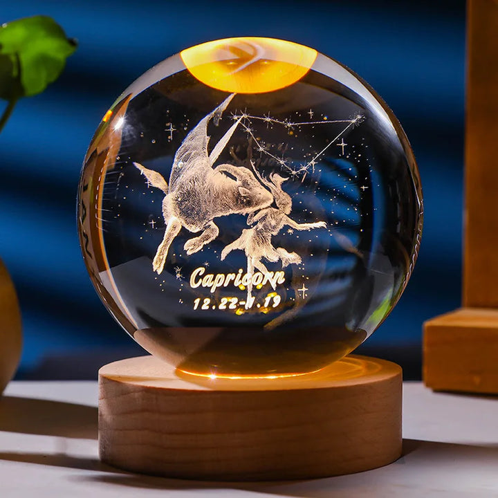 Constellation Crystal Ball Night Light | Kalsten