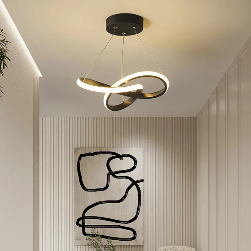 Modern LED Pendant Light Chandelier - Elegant Hanging Lamp for Versatile Spaces | Kalsten