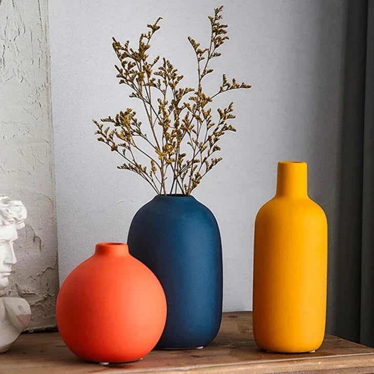 Nordic ceramic vase Karnz