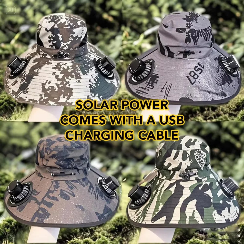 Solar Fan Bucket Hat | Kalsten