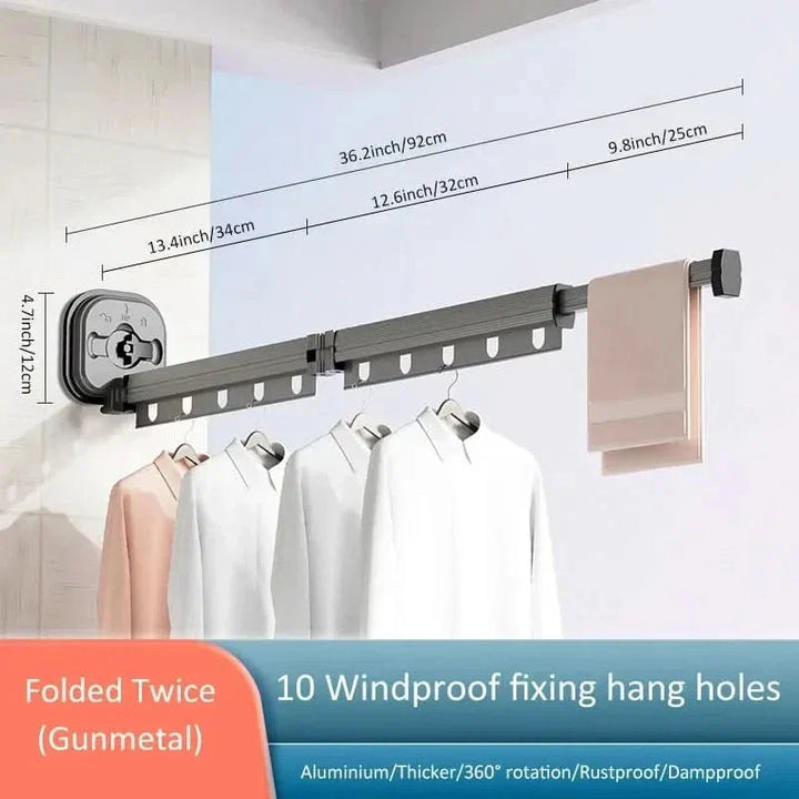 Kalsten | mounted tumble dryer - Foldable & space-saving