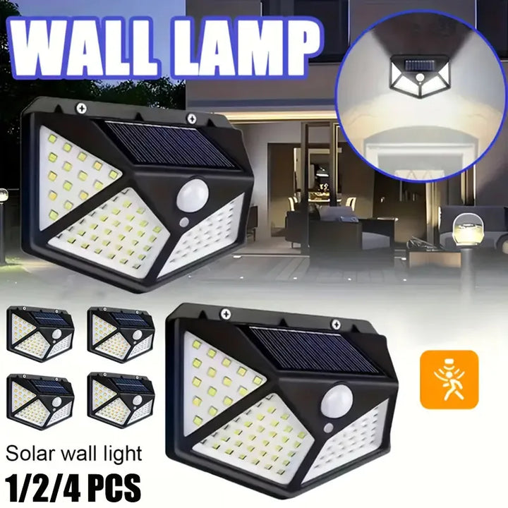 Solar Wall Light Outdoor 100 LED with Motion Sensor | Kalsten