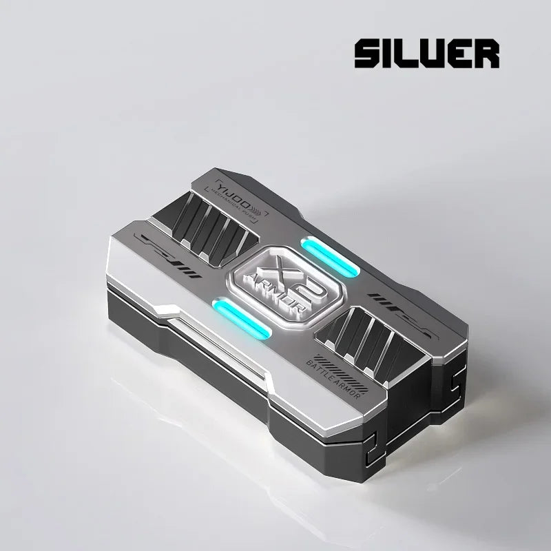 Kalsten | Luminous Magnetic Push Slider Metal Fidget