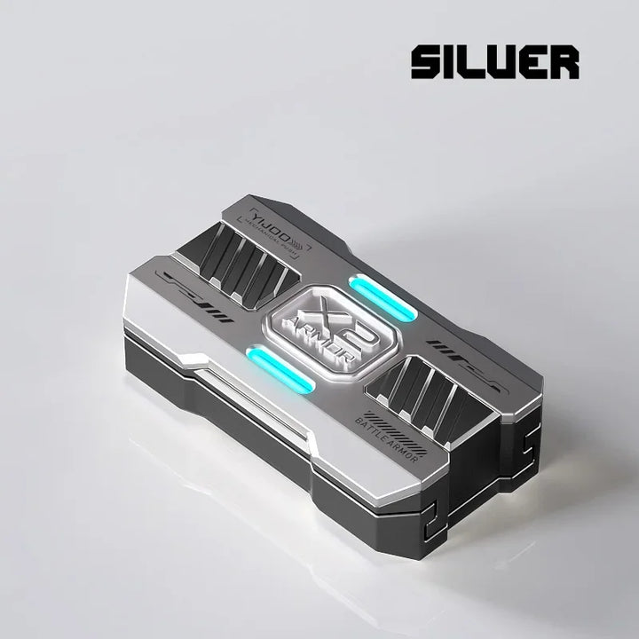 Kalsten | Luminous Magnetic Push Slider Metal Fidget