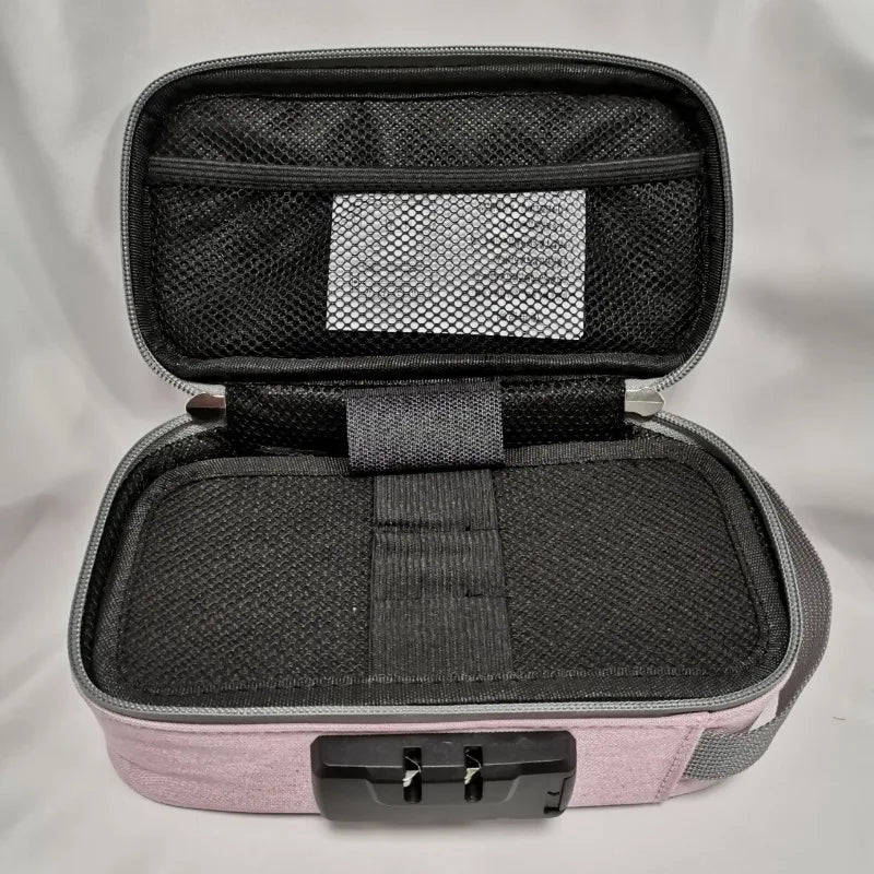 Kalsten | SecuStyle Beauty Case | Lockable cosmetic bag with combination lock | Portable storage for travel & everyday use