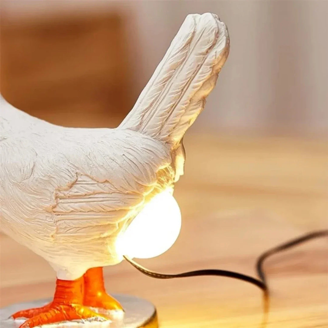 Farmhouse Chicken Table Lamp | Kalsten