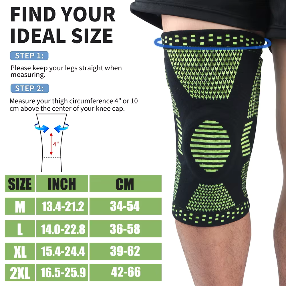 Kalsten | FlexiKnee Compression Brace – Supportive Knee Brace for Pain, Swelling & Stiffness